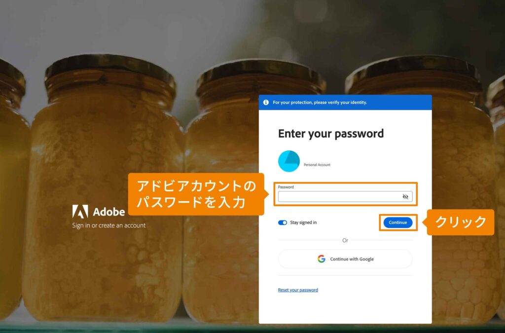 【プランを解約】をクリックしてパスワードを入力③