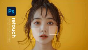 【Photoshop】最新レタッチ術!AIで簡単に人物補正